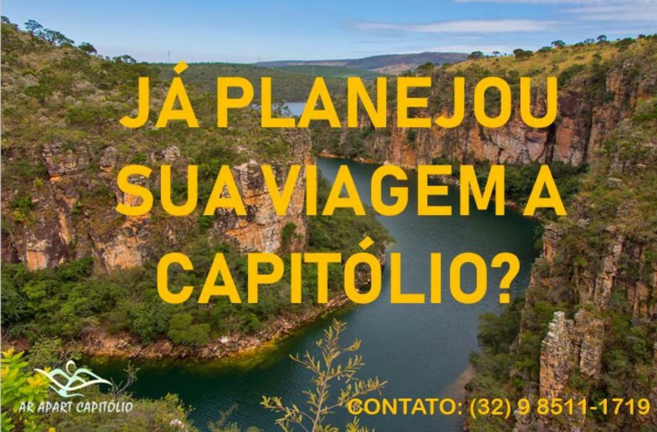 Aquares Residence - Apartamento Para Temporada Capitolio Luaran gambar